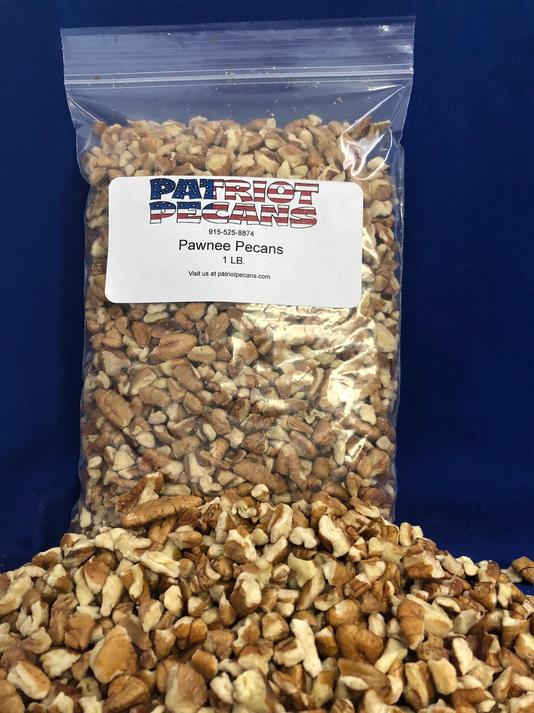 Pawnee Pecans - 1 pound small pieces